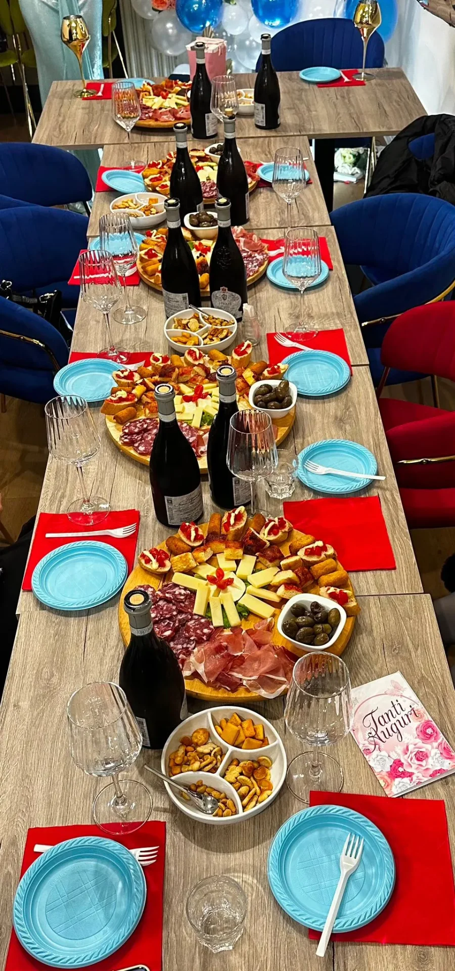Tavolata per festa privata